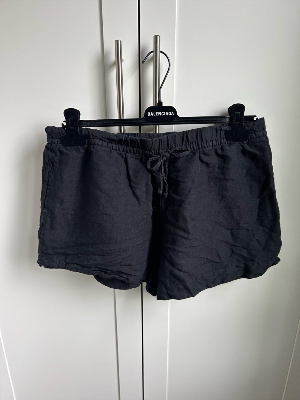 H&M Black Women's Drawstring Shorts